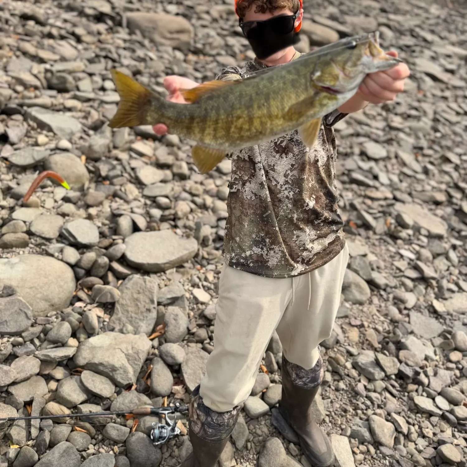 Smallmouth bass caught on Fishbrain