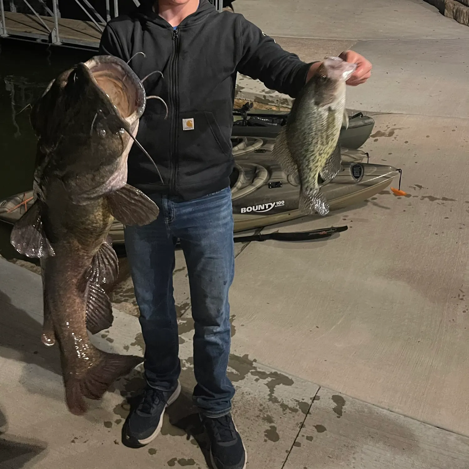 recently logged catches