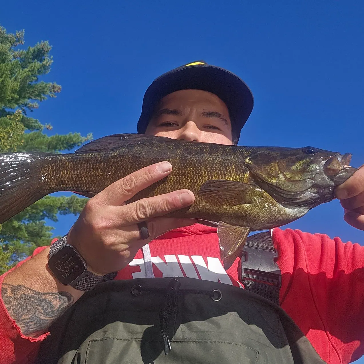 Smallmouth bass caught on Fishbrain