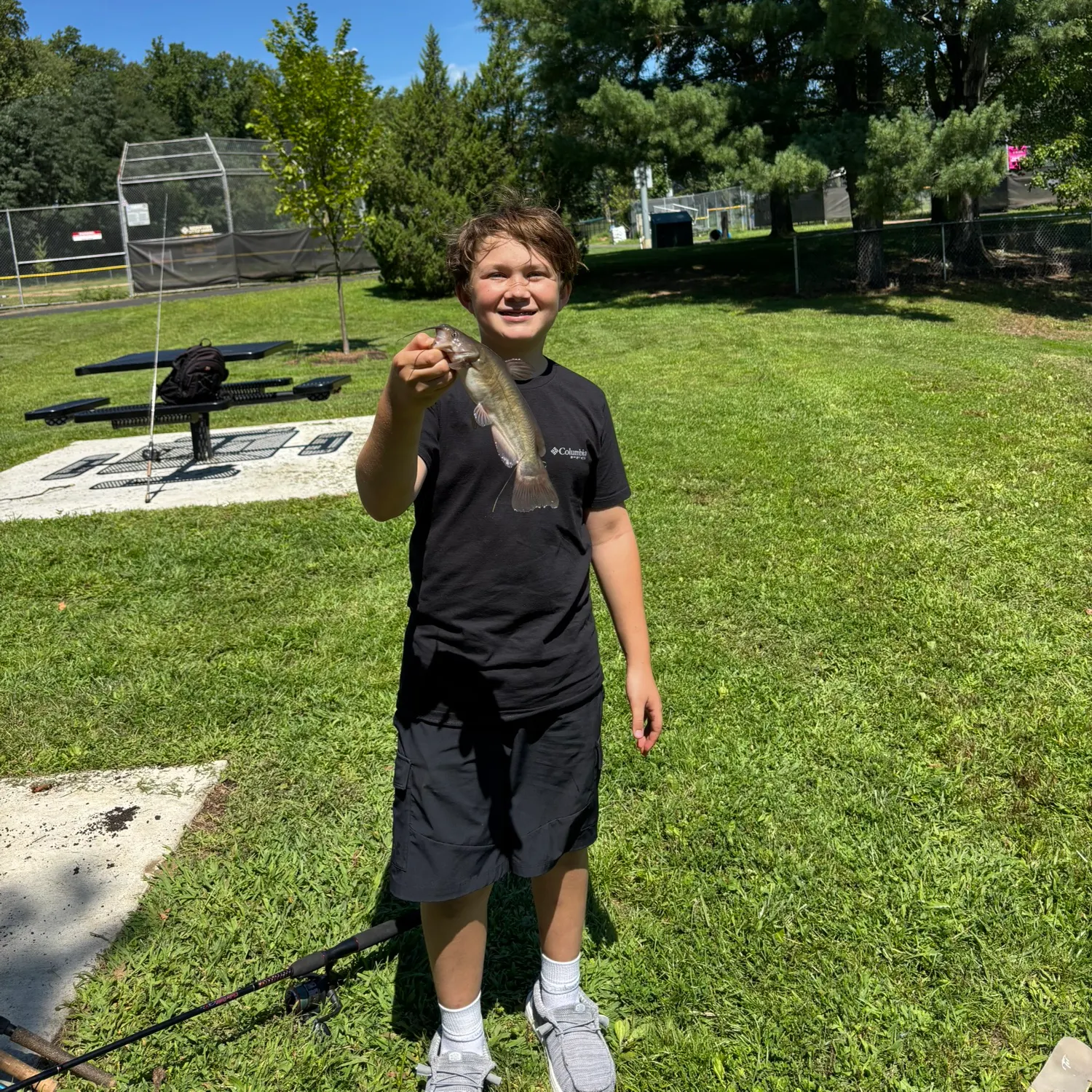 Channel catfish caught on Fishbrain