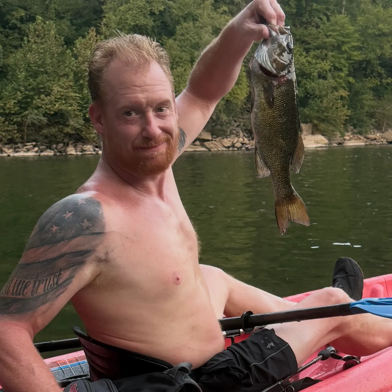Smallmouth bass caught on Fishbrain