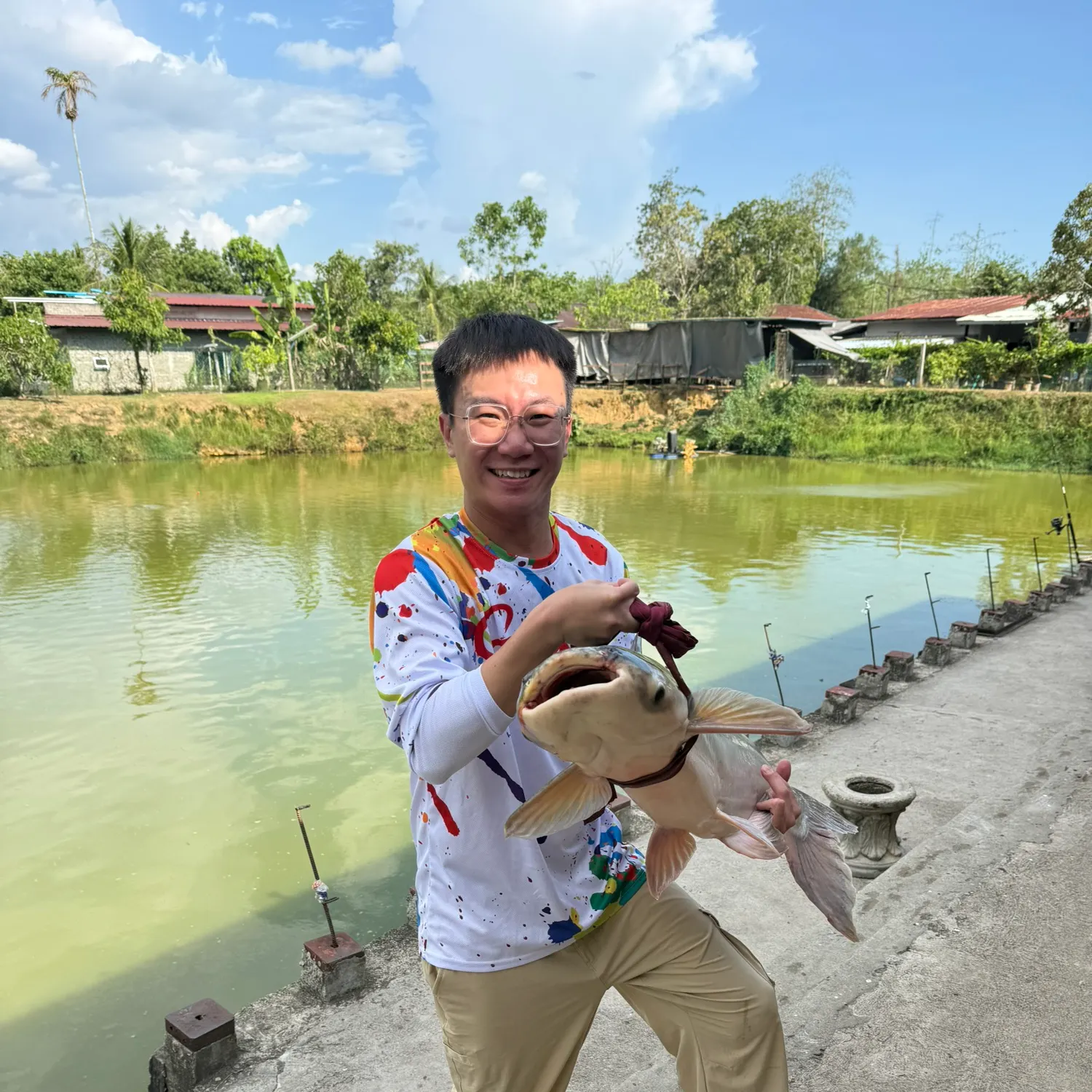 The most recent Mekong giant catfish catches on Fishbrain