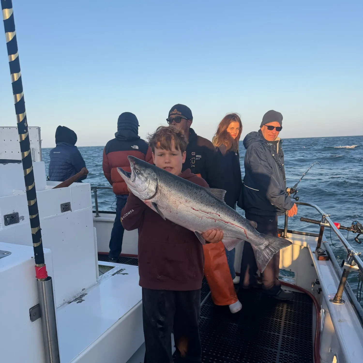 Chinook salmon caught on Fishbrain