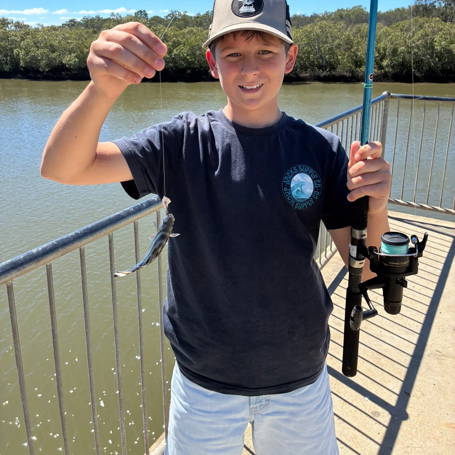 The most recent Eastern striped grunter catches on Fishbrain