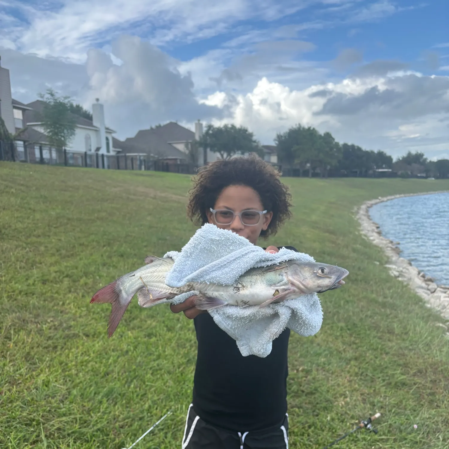 Channel catfish caught on Fishbrain