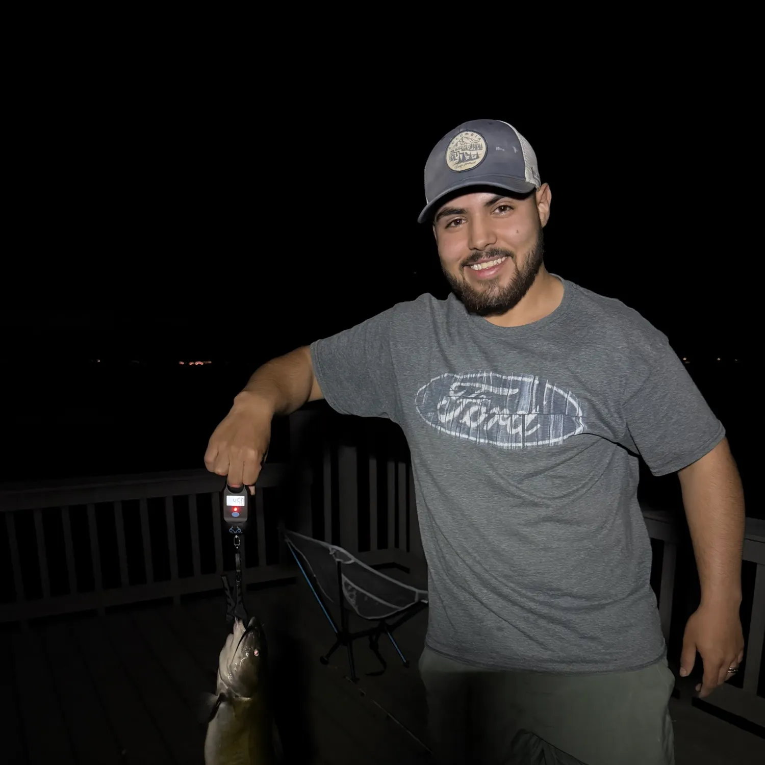 Channel catfish caught on Fishbrain