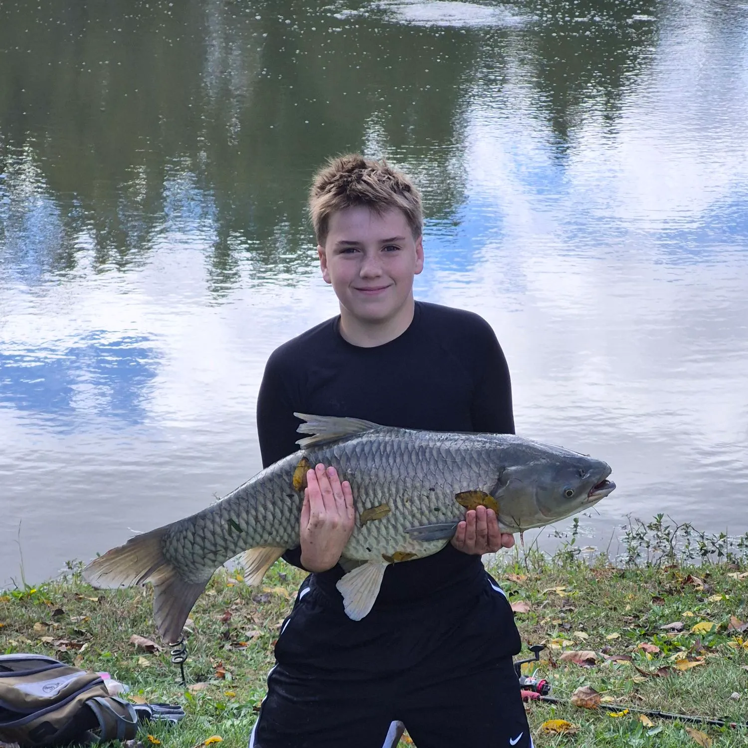 Grass carp caught on Fishbrain