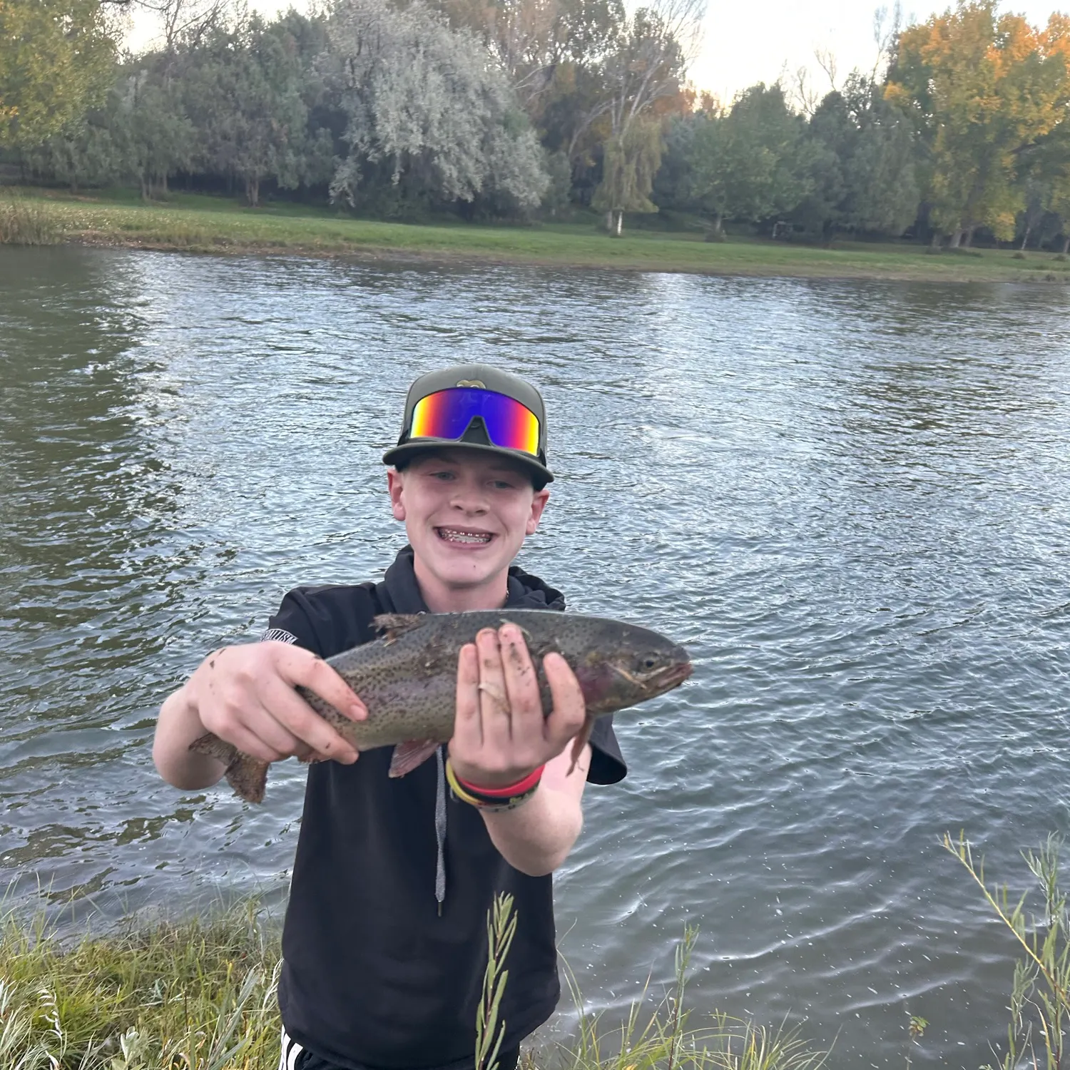 Rainbow trout caught on Fishbrain