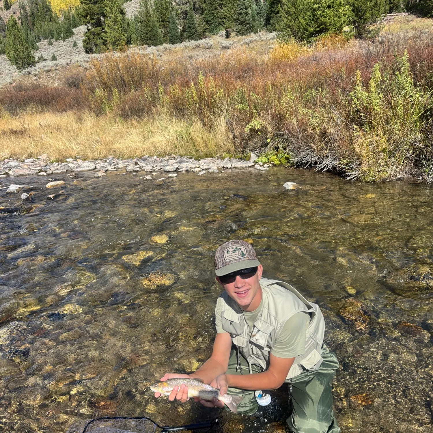 Snake River fine-spotted cutthroat trout caught on Fishbrain