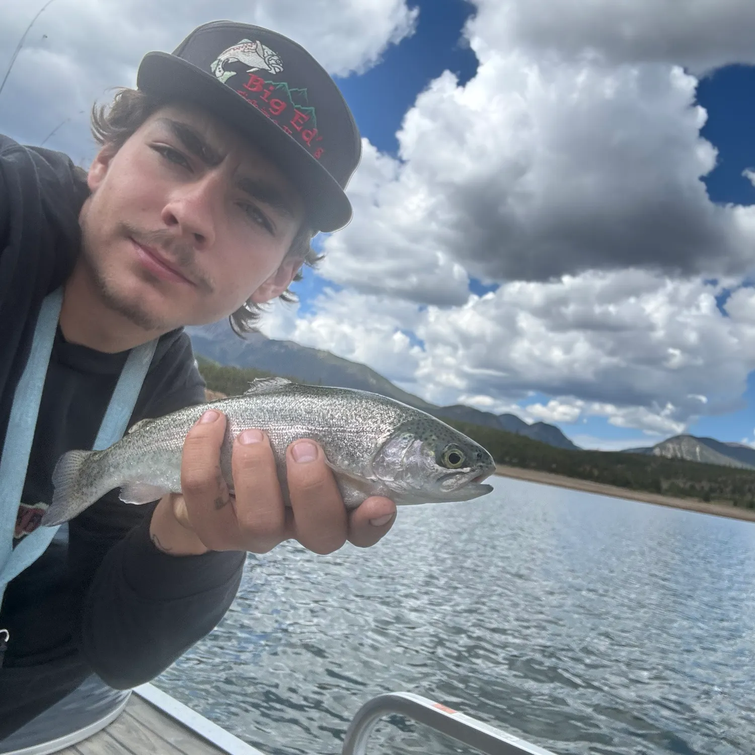 Rainbow trout caught on Fishbrain