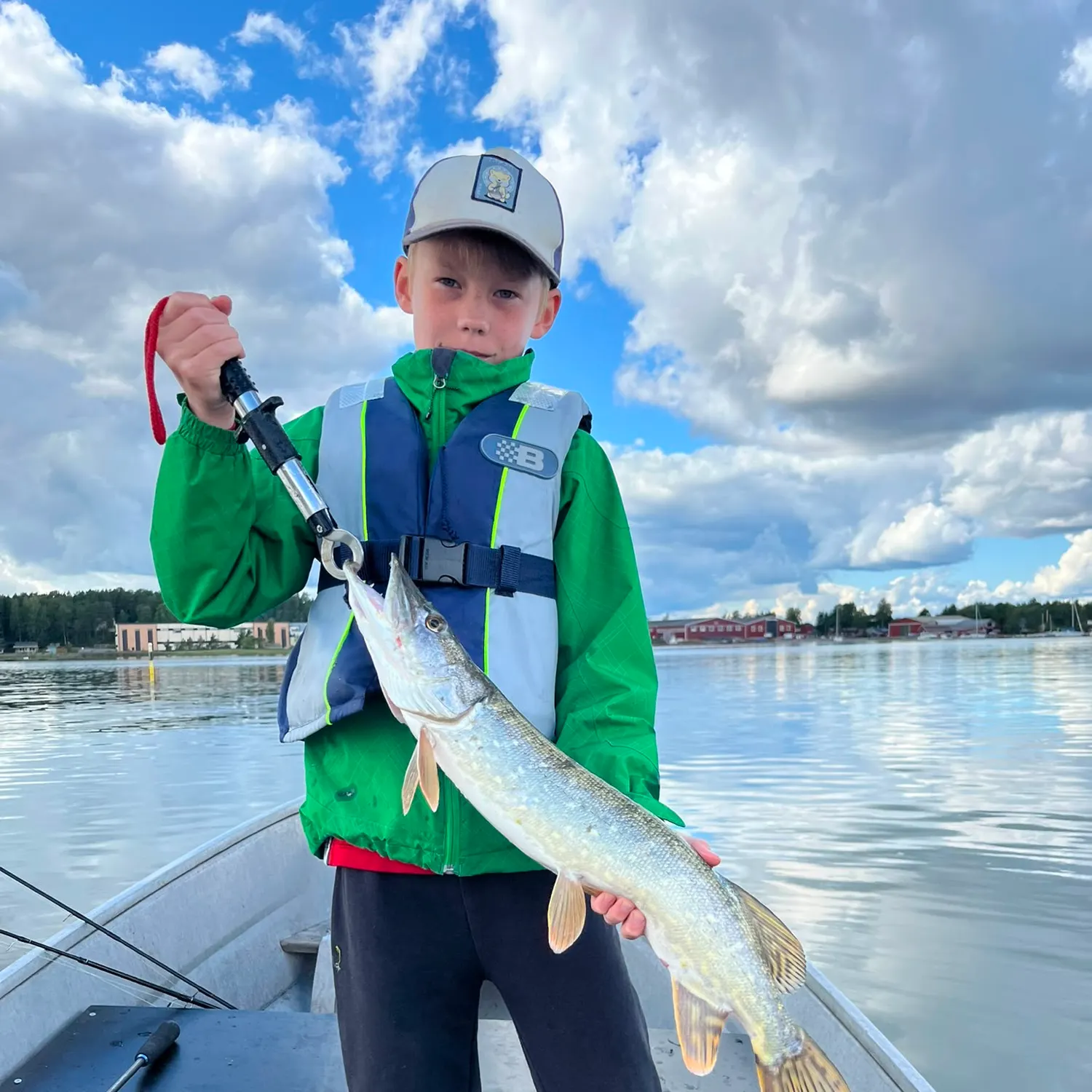 Northern pike caught on Fishbrain