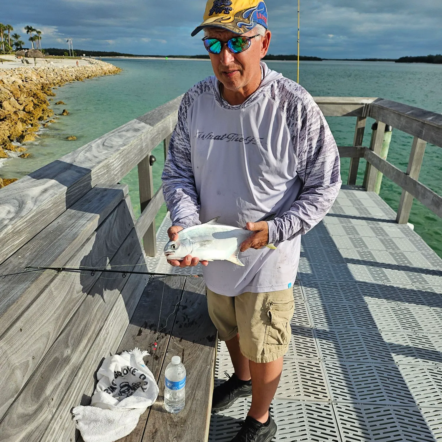 The most recent Palometa catches on Fishbrain