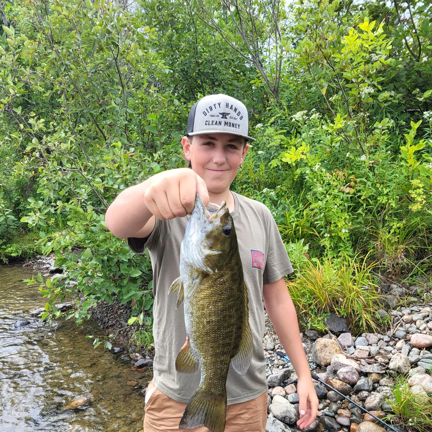 Smallmouth bass caught on Fishbrain