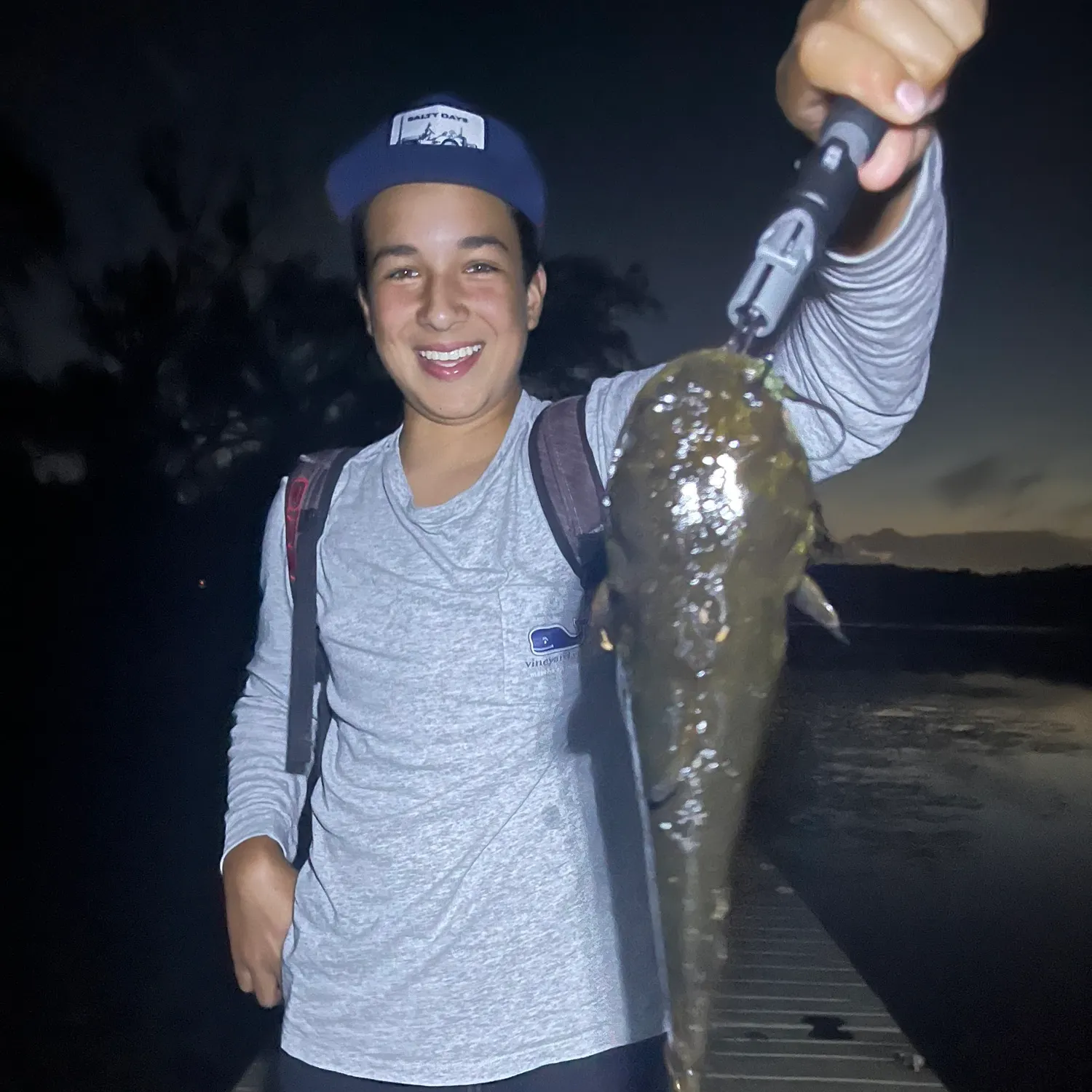 Channel catfish caught on Fishbrain