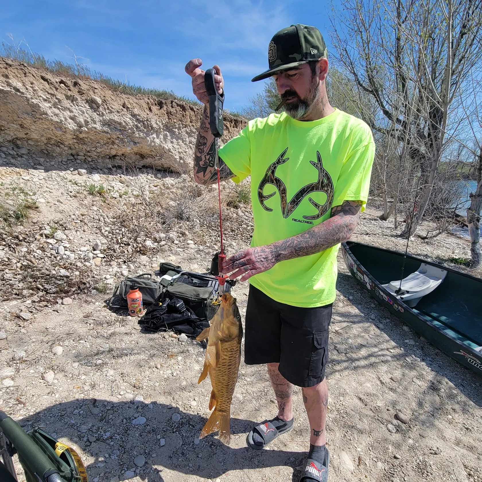 recently logged catches