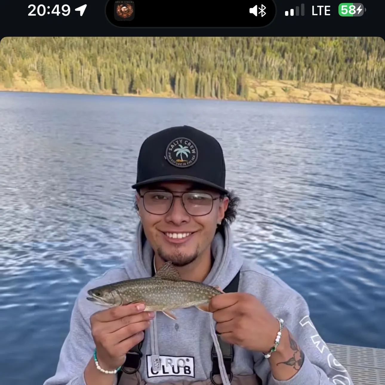 recently logged catches
