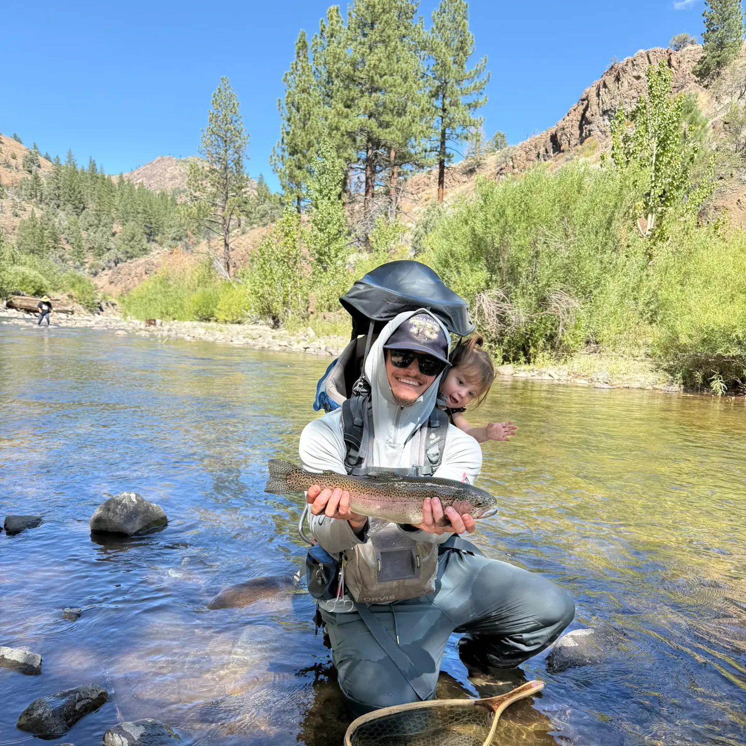 Rainbow trout caught on Fishbrain
