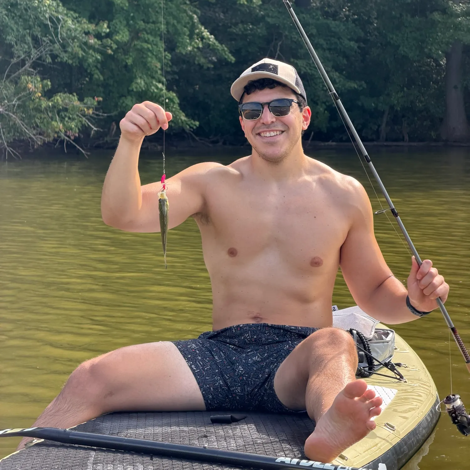 White perch caught on Fishbrain
