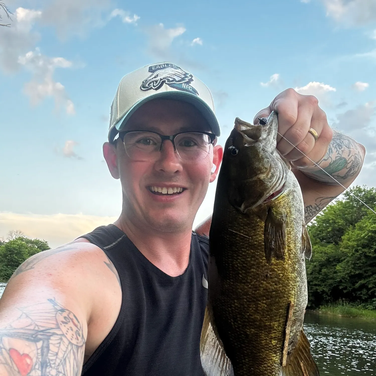 recently logged catches