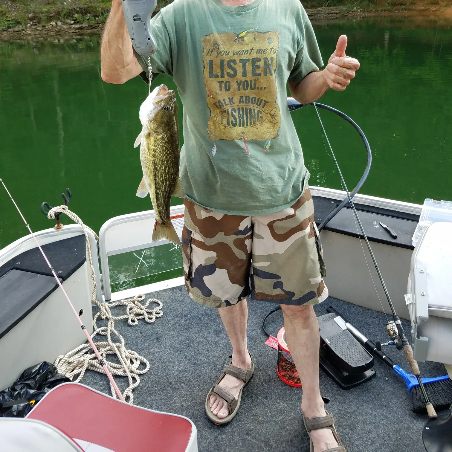 recently logged catches