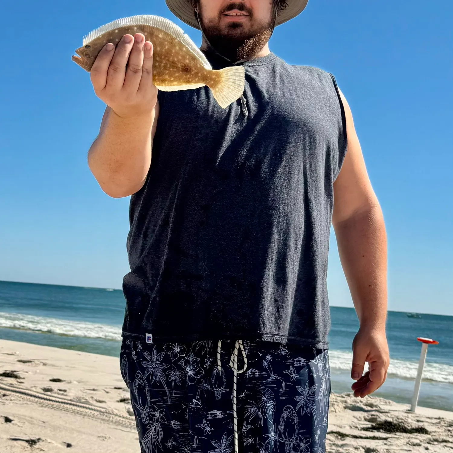 Summer flounder caught on Fishbrain