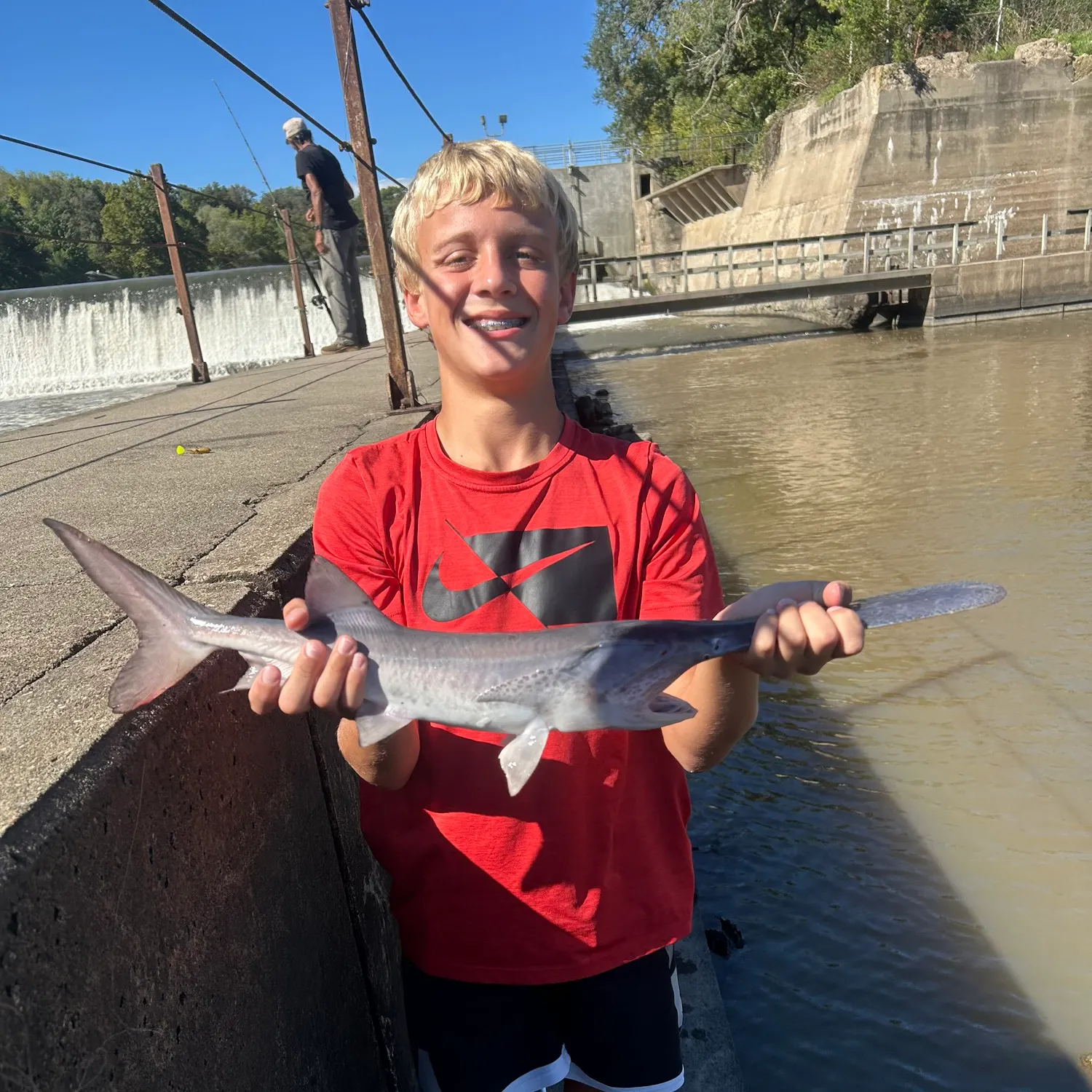 The most recent Paddlefish catches on Fishbrain