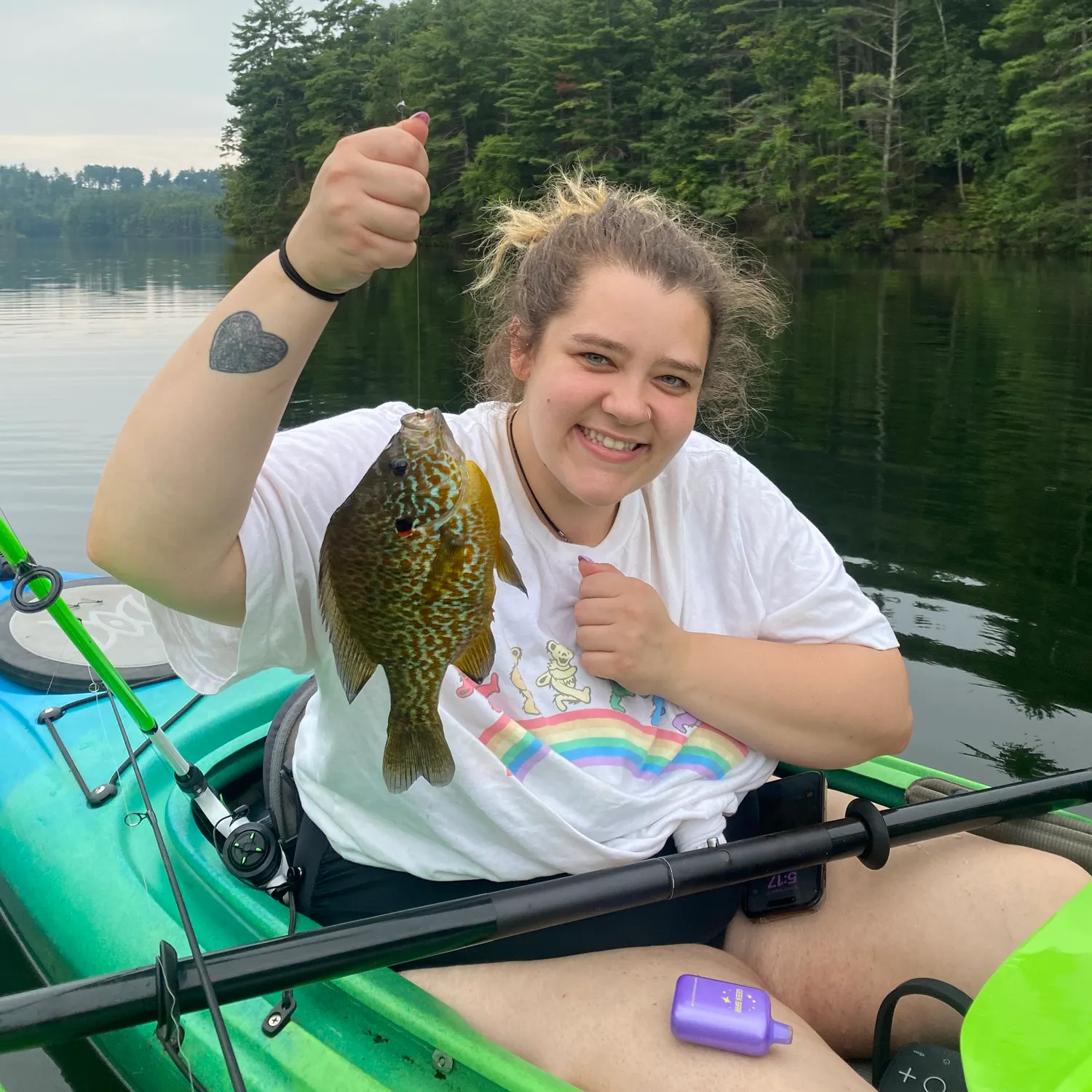 recently logged catches