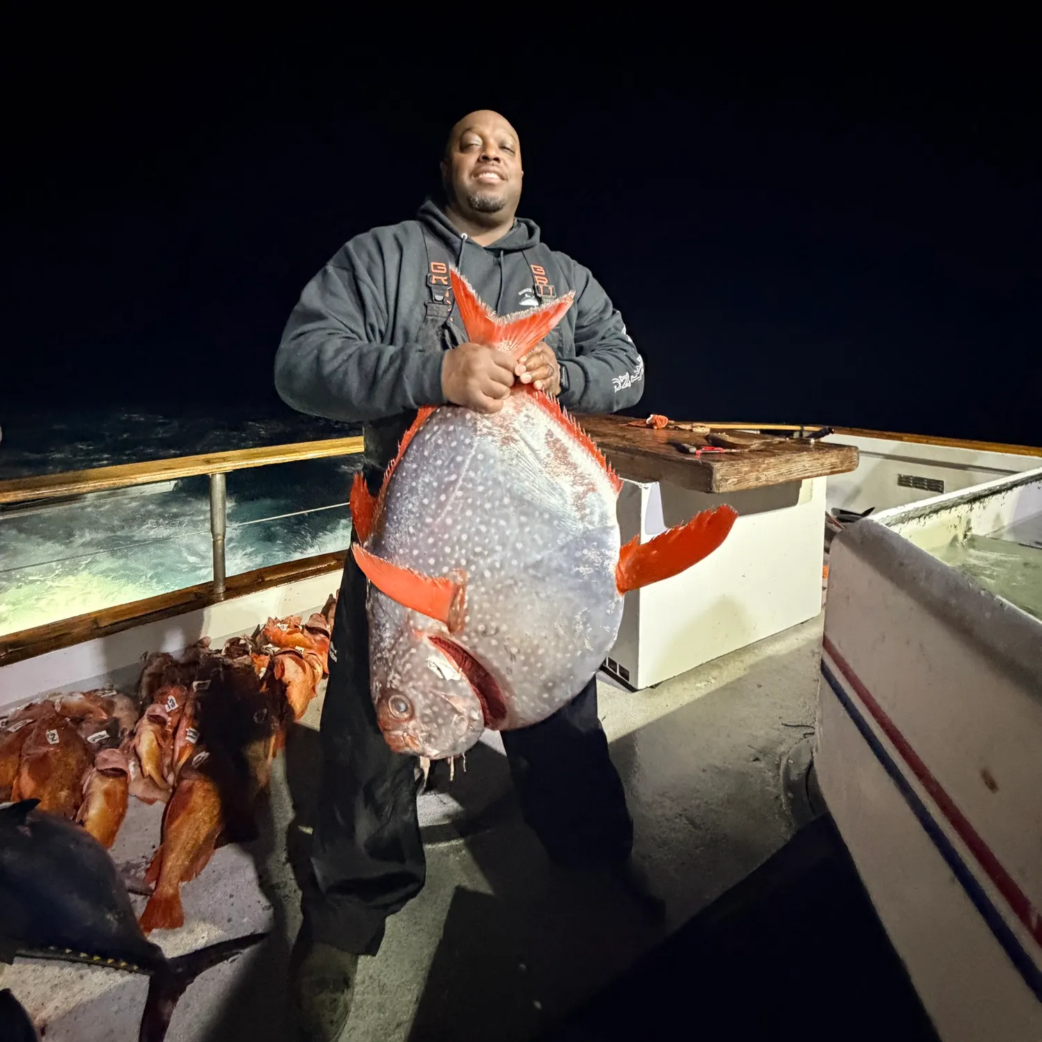 The most recent Opah catches on Fishbrain
