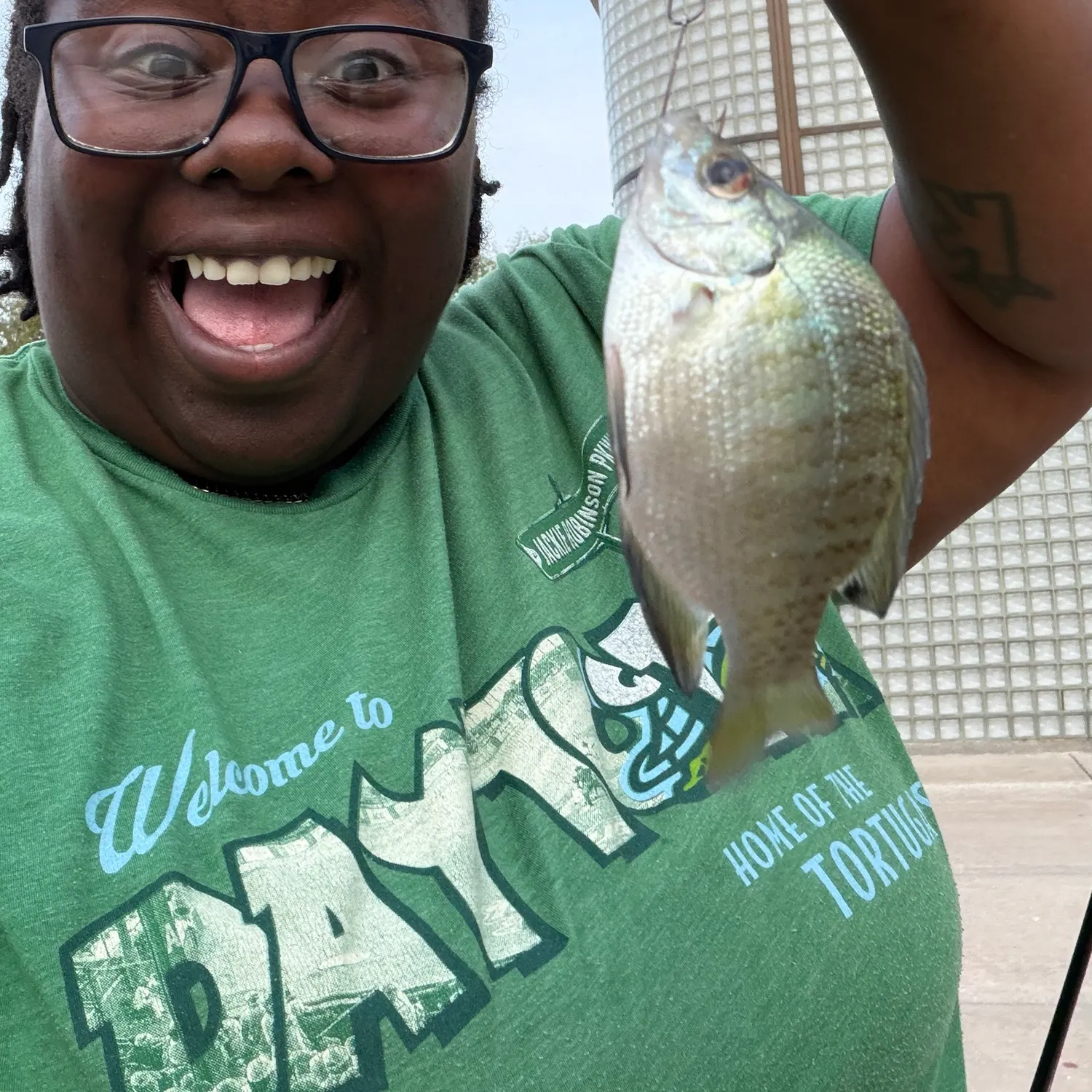 Bluegill caught on Fishbrain