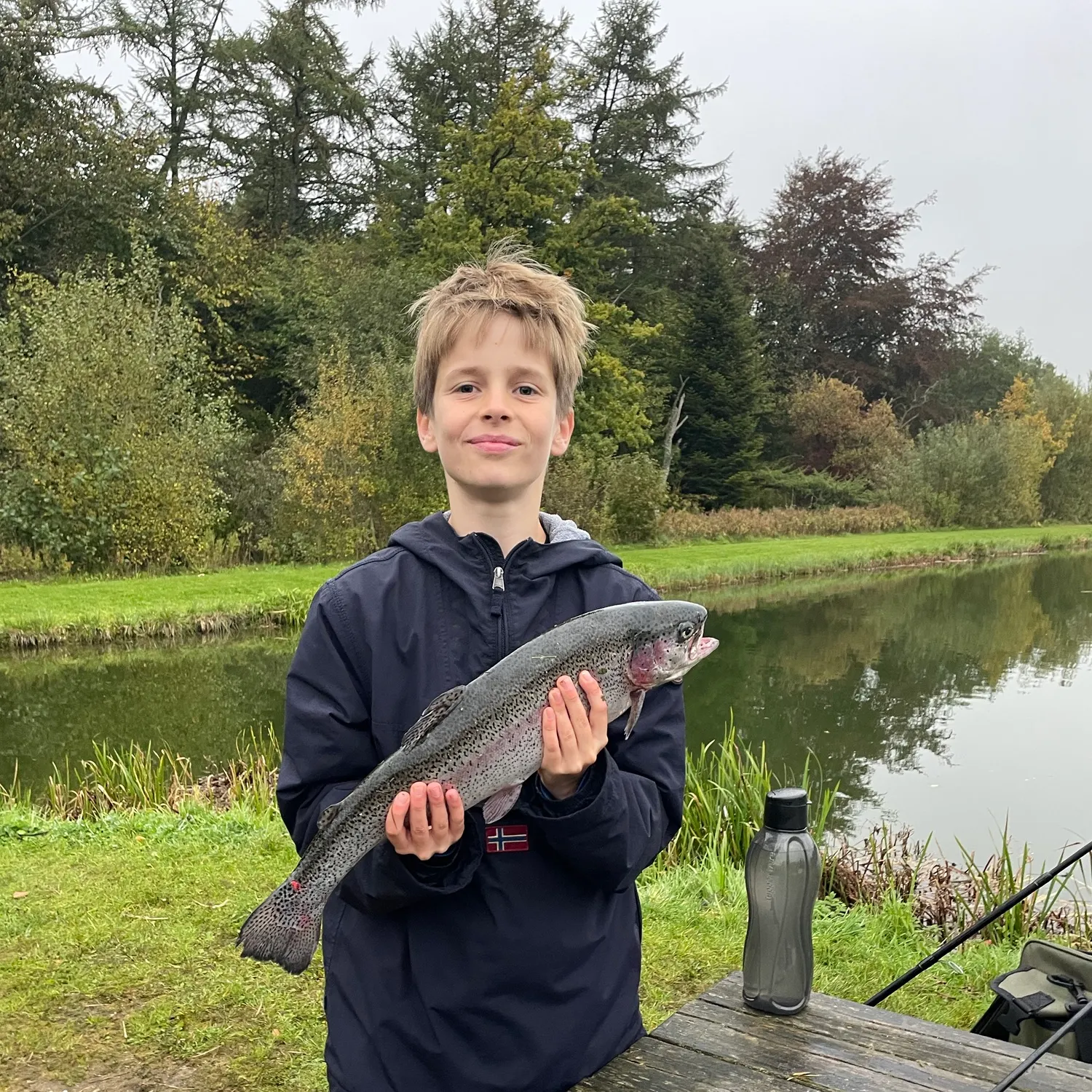 Rainbow trout caught on Fishbrain