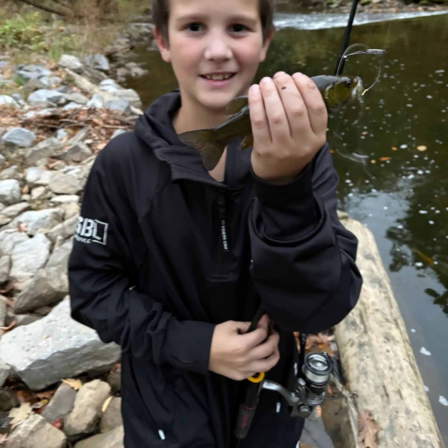 Smallmouth bass caught on Fishbrain