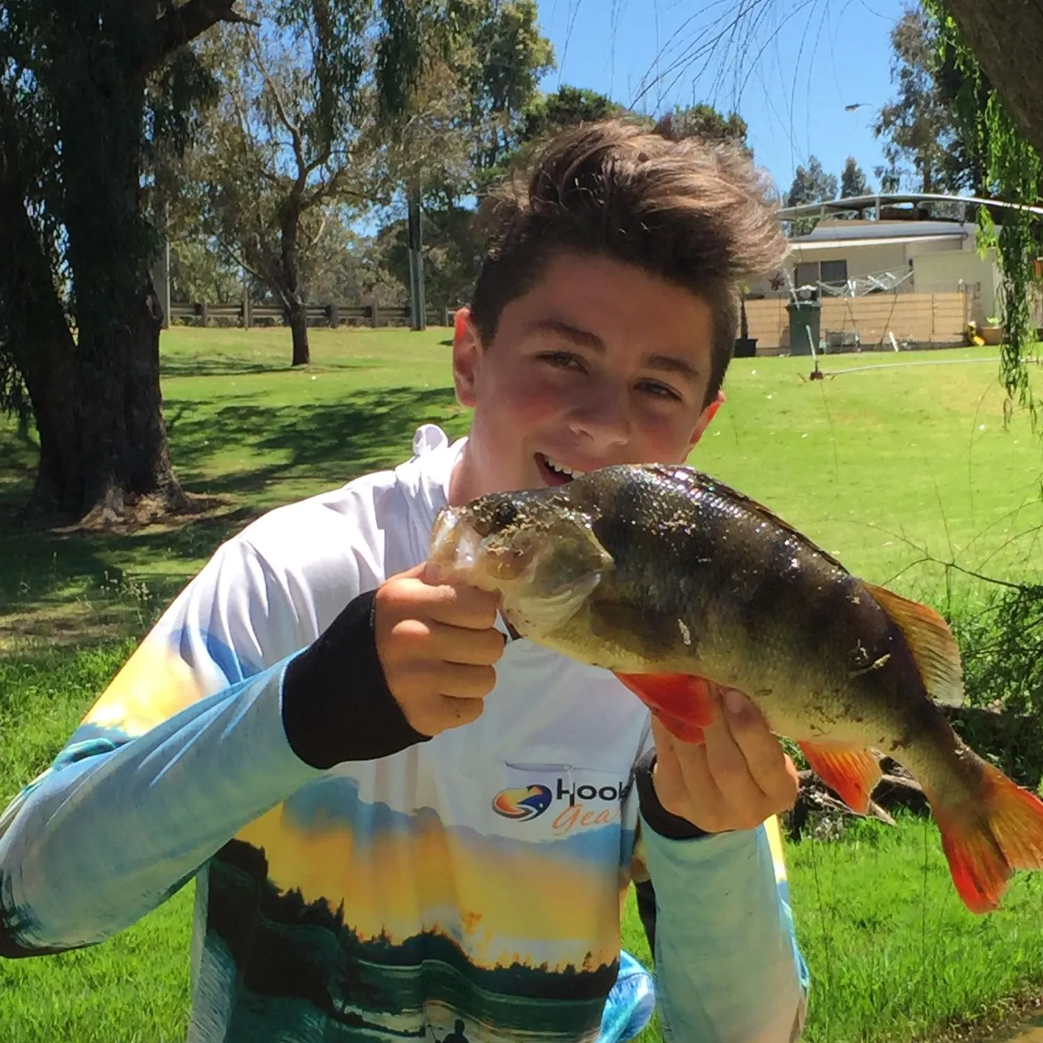 European perch caught on Fishbrain