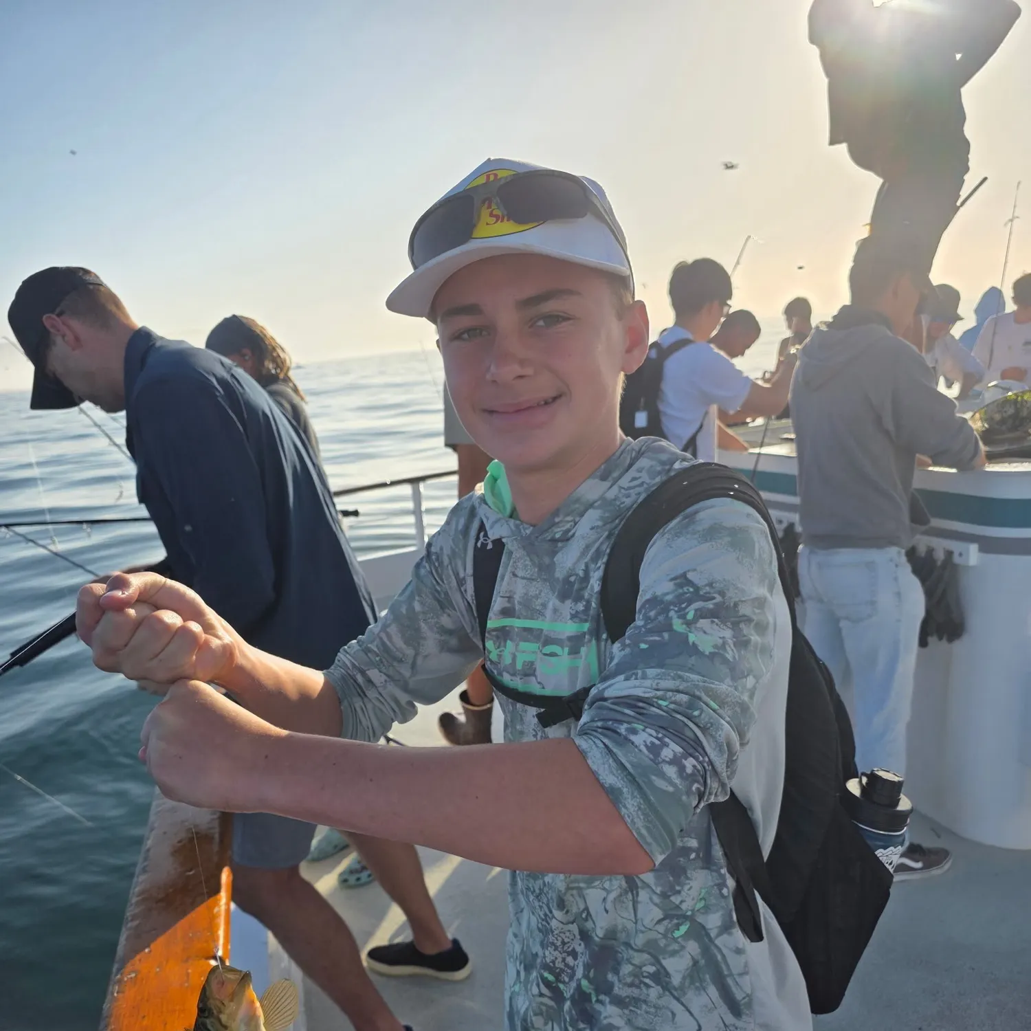 Kelp bass caught on Fishbrain