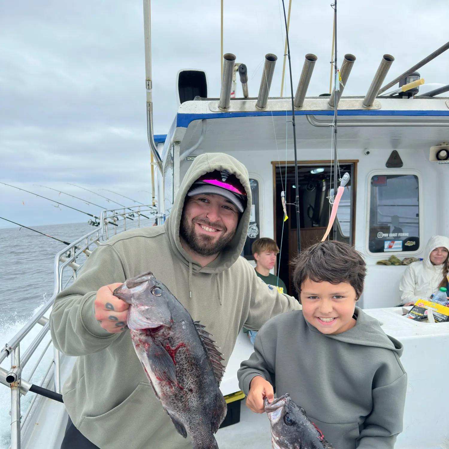 The most recent Black rockfish catches on Fishbrain