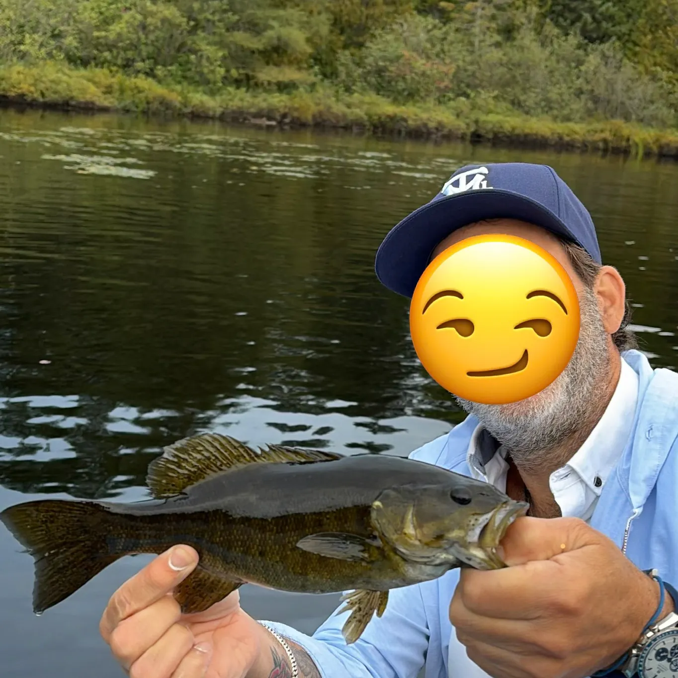 Smallmouth bass caught on Fishbrain