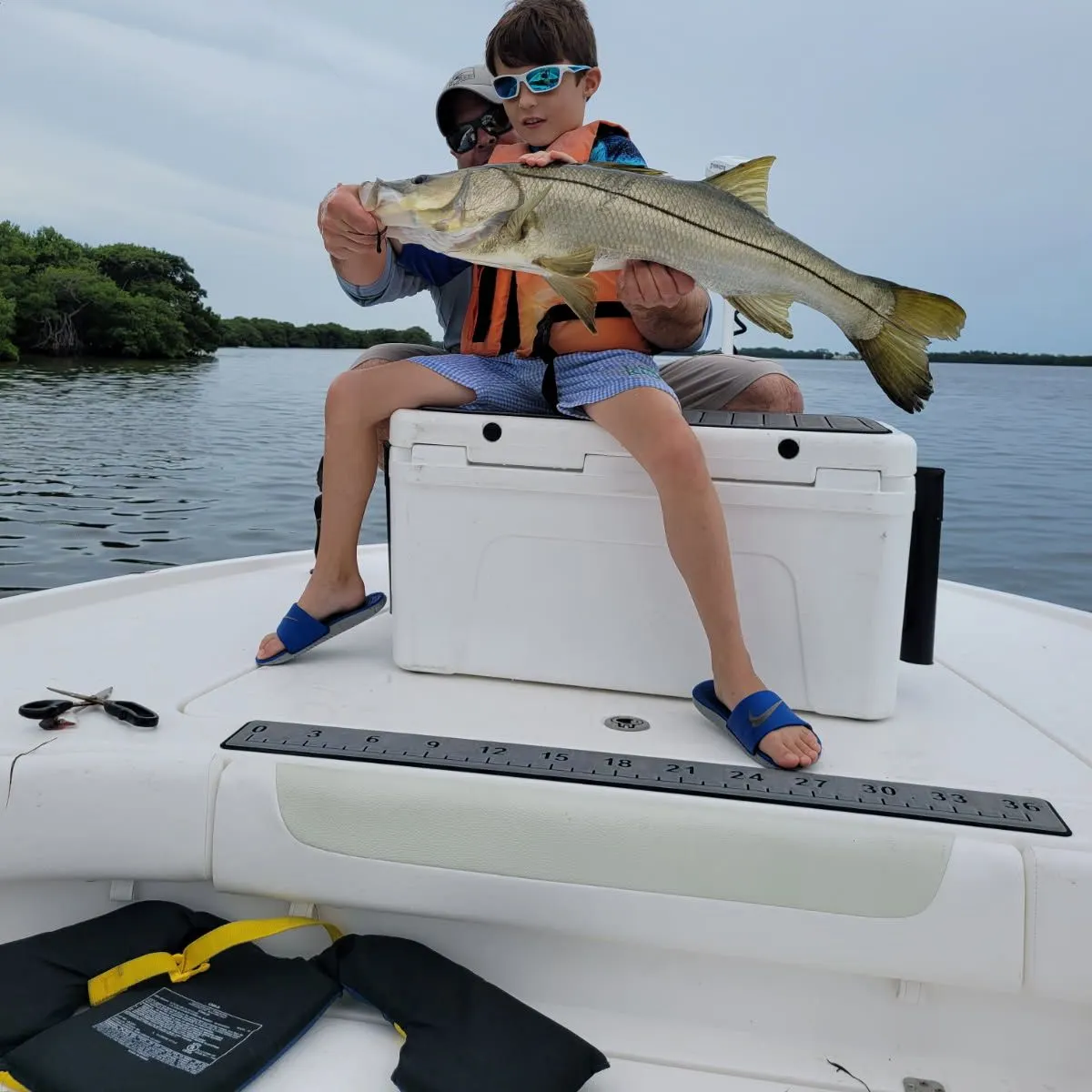 Fat snook caught on Fishbrain