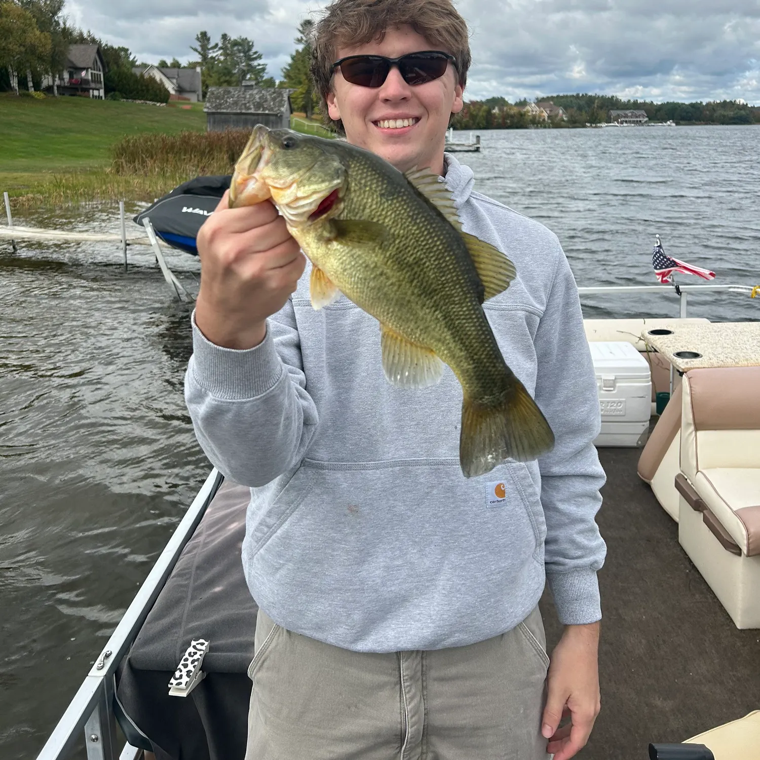 Smallmouth bass caught on Fishbrain