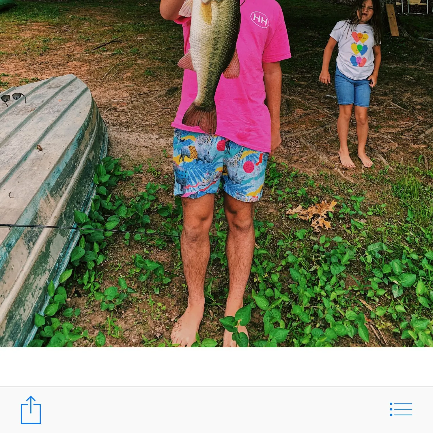 recently logged catches