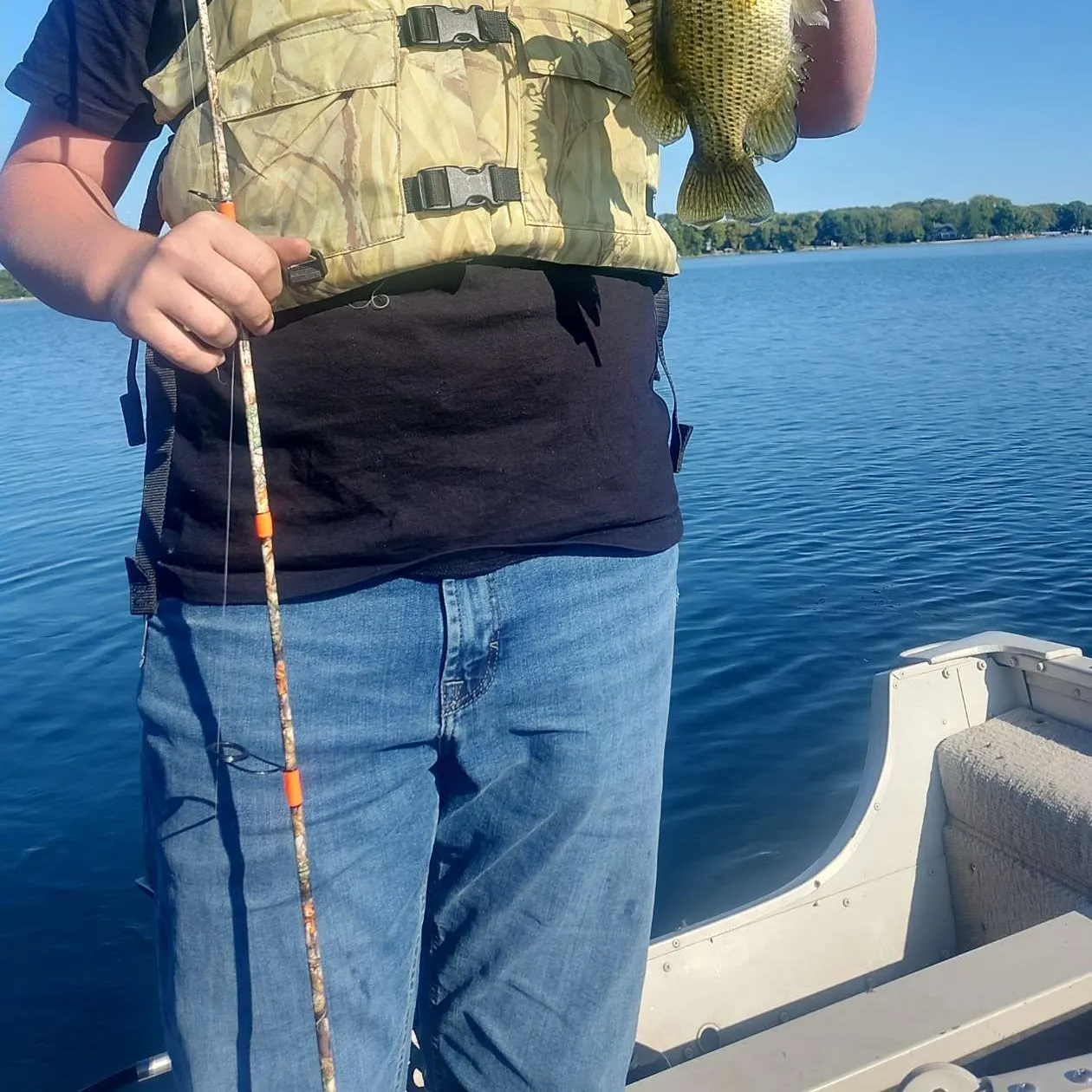 Rock bass caught on Fishbrain