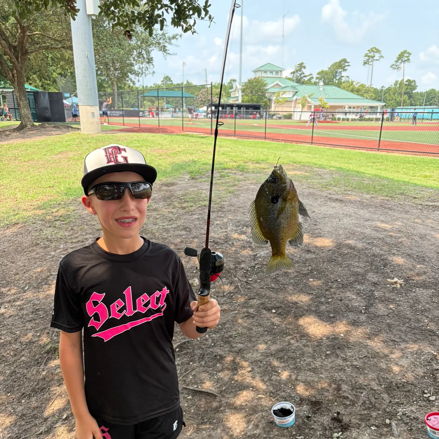 Bluegill caught on Fishbrain