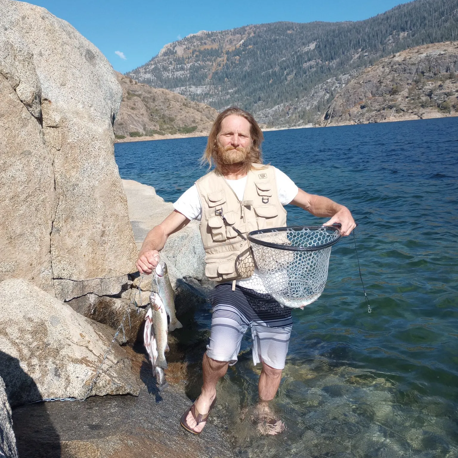 Rainbow trout caught on Fishbrain