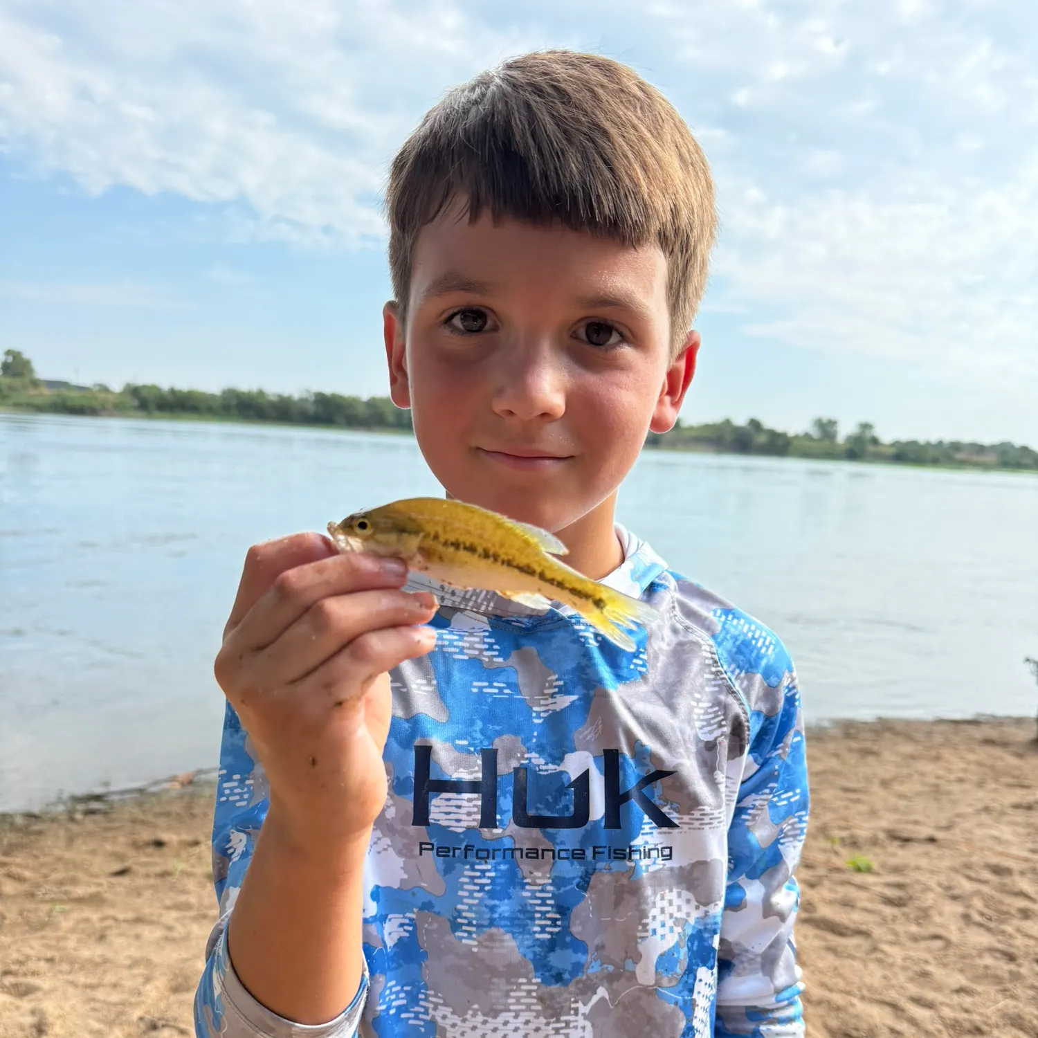 Spotted bass caught on Fishbrain