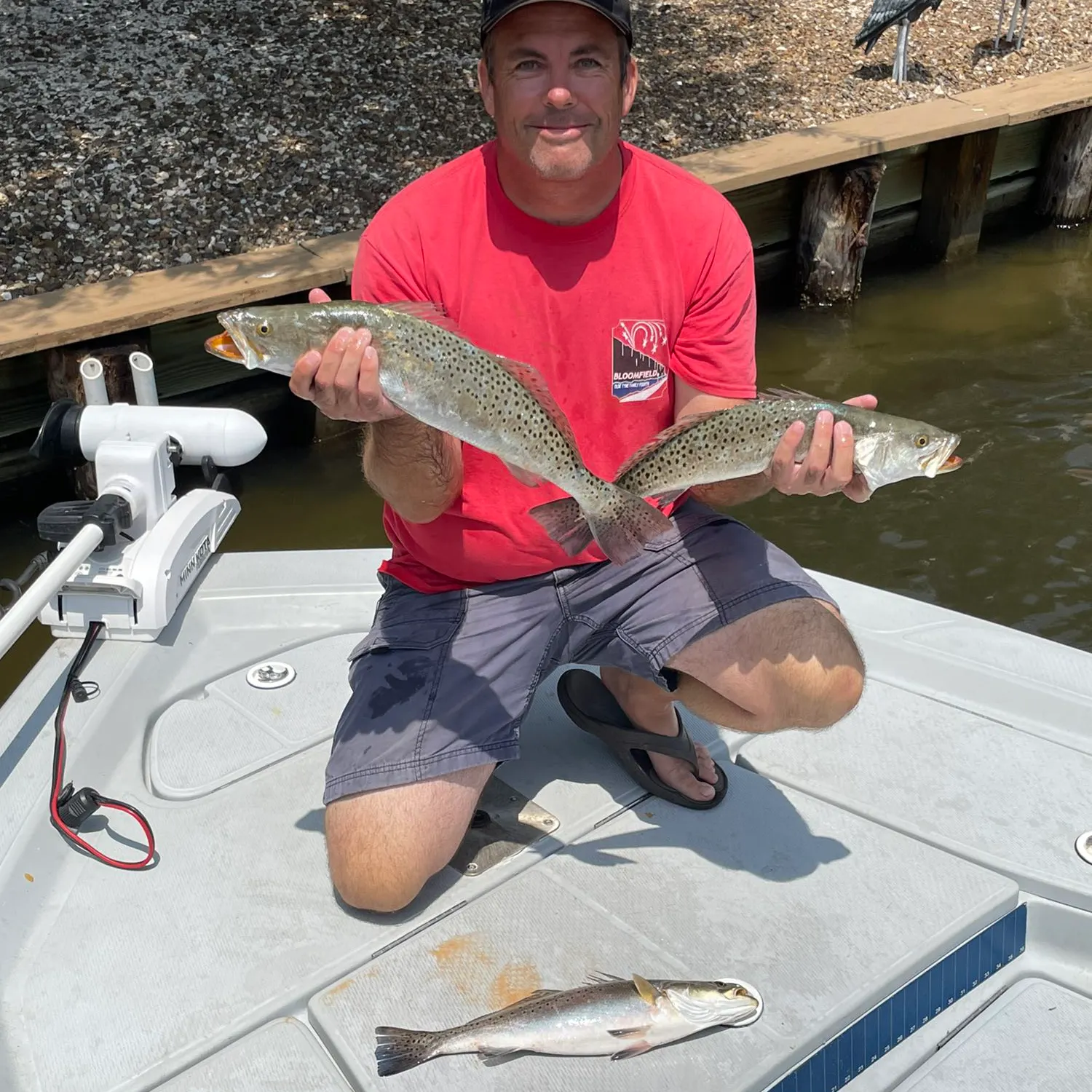 Spotted seatrout caught on Fishbrain