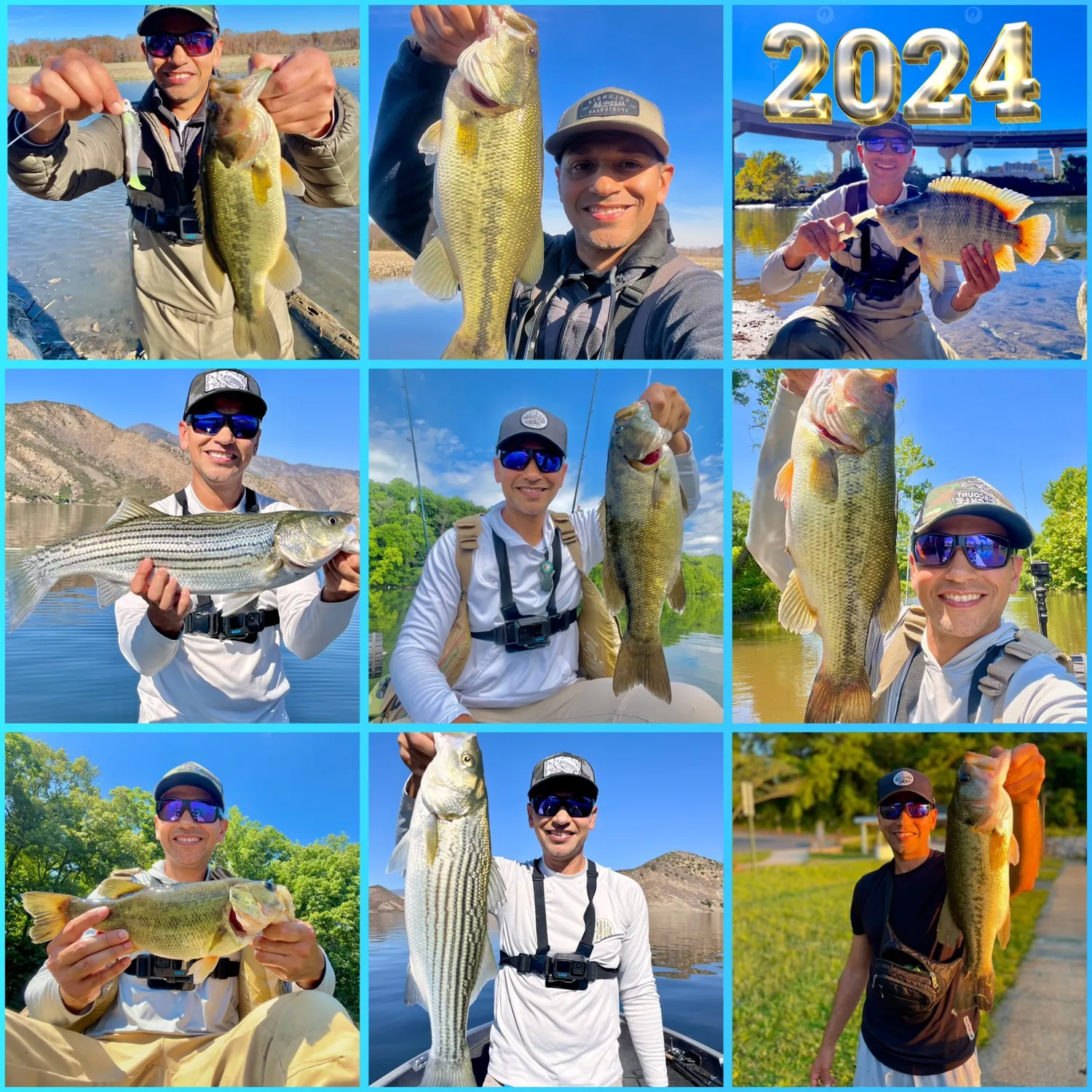 recently logged catches