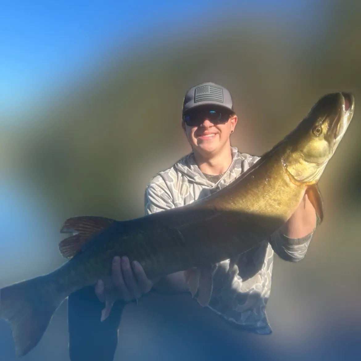 Muskie caught on Fishbrain