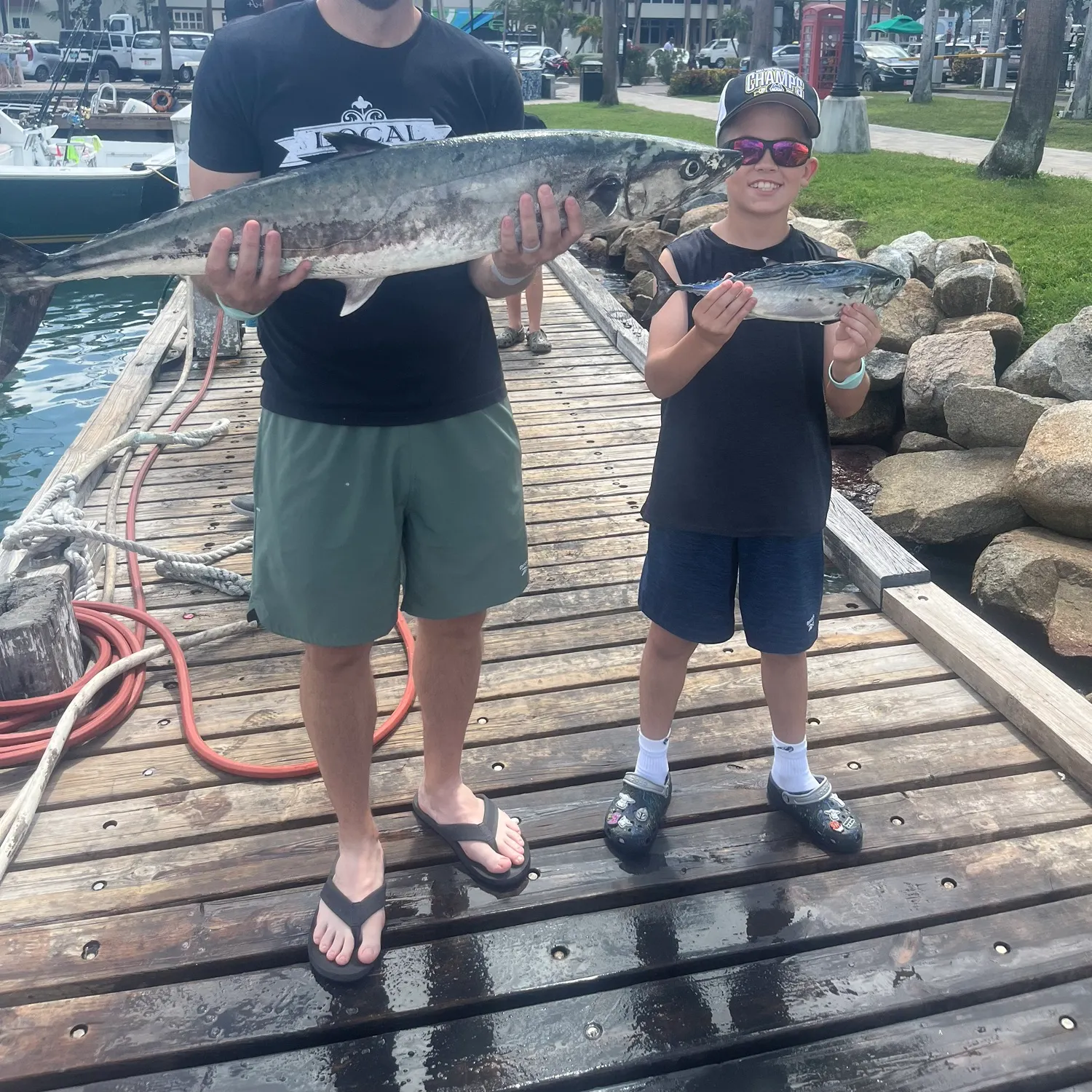 King mackerel caught on Fishbrain