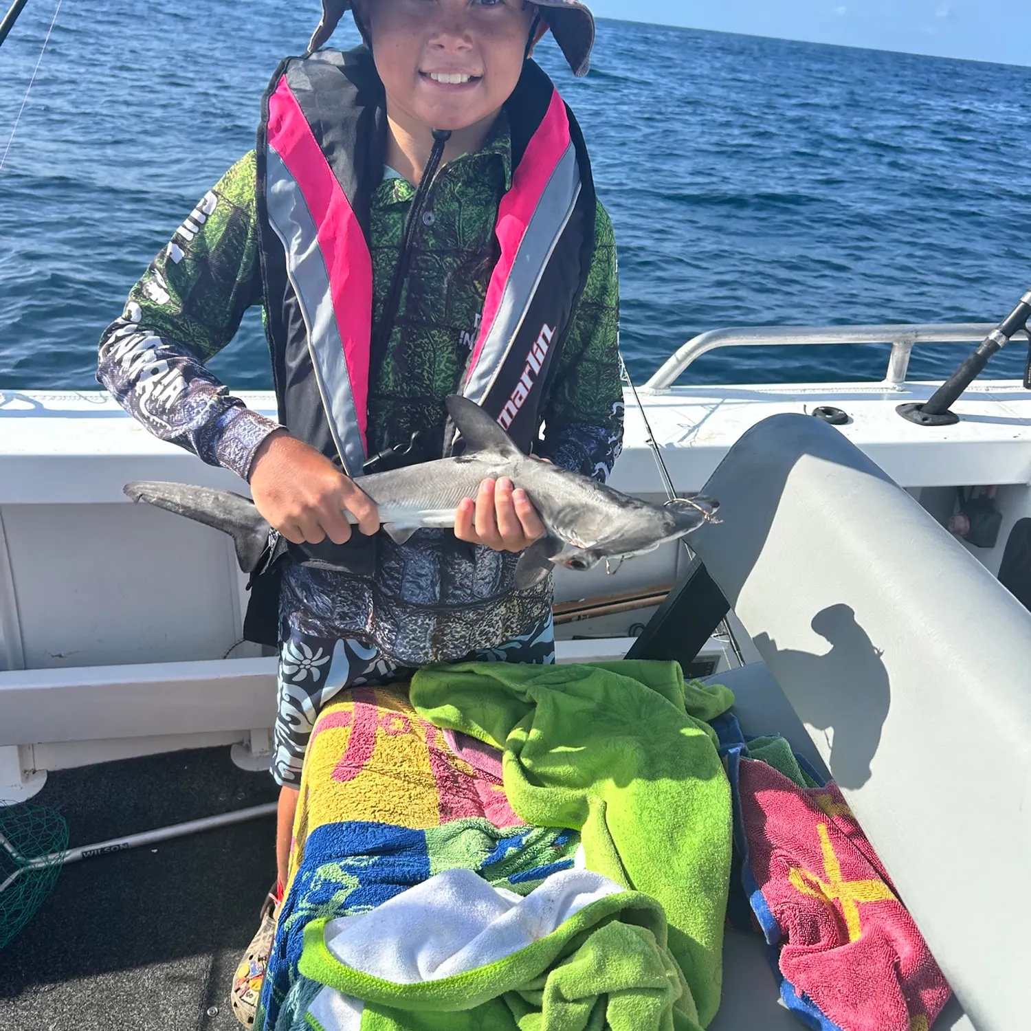 The most recent Scalloped hammerhead shark catches on Fishbrain