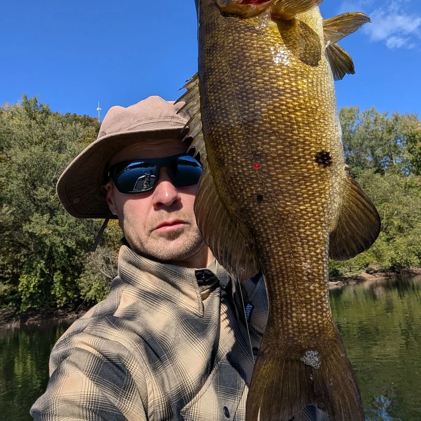 Smallmouth bass caught on Fishbrain