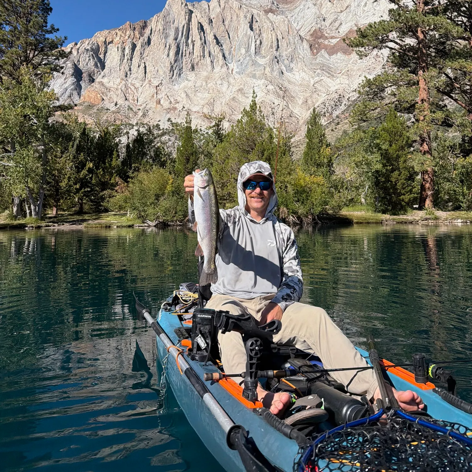 Rainbow trout caught on Fishbrain