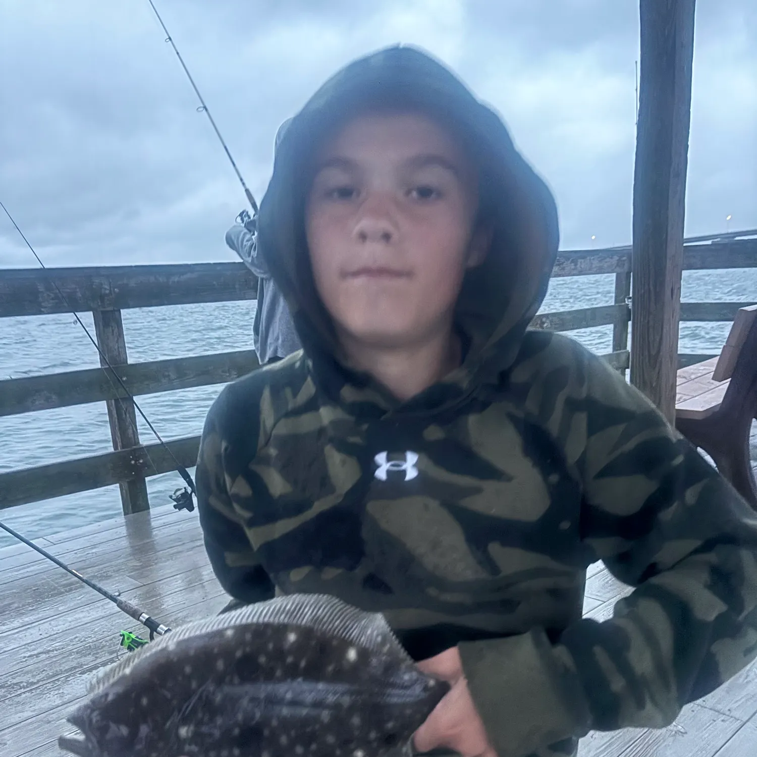 Summer flounder caught on Fishbrain